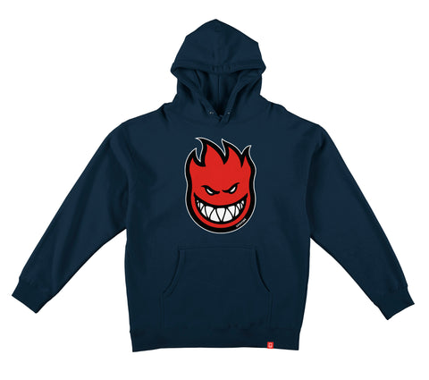 SPITFIRE BIGHEAD FILL HOOD NAVY w/ RED, BLACK & WHITE PRINT