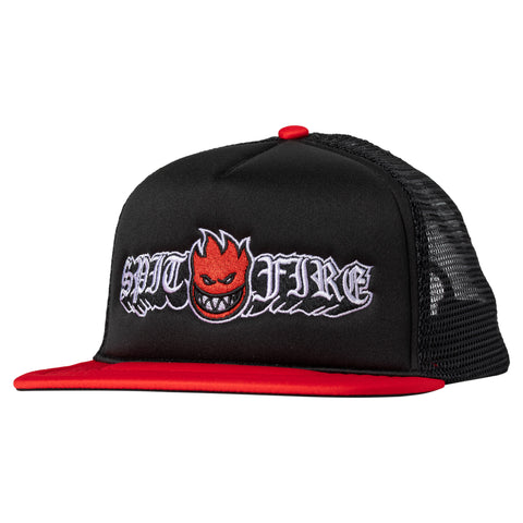 SPITFIRE OLD E DROP BIGHEAD SNAPBACK BLACK / RED