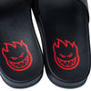 SPITFIRE DEMONSEED SCRIPT SLIDE SANDALS BLACK / RED / WHITE