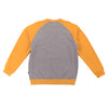 KROOKED FACES CREWNECK GREY HEATHER / NEW GOLD