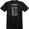 ANTIHERO FUELED UP S/S POCKET T-SHIRT BLACK w/ MULTI COLOR Prints