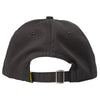 KROOKED MOONSMILE SCRIPT STRAPBACK CHARCOAL / YELLOW