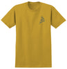 ANTIHERO EXPRESSIONS SUN TEE MUSTARD w/ OCEAN BLUE PRINTS
