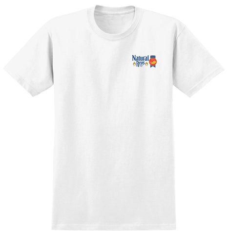 ANTIHERO NATTY REVS TEE WHITE