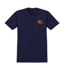 ANTIHERO HOMERS TEE NAVY w/ MULTI COLOR PRINTS