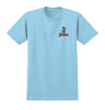 ANTIHERO JALOPI YARDBIRD TEE HEATHER LIGHT BLUE