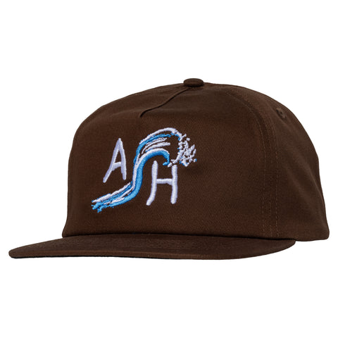 ANTIHERO EXPRESSIONS SNAPBACK BROWN w/ MULTICOLOR EMBROIDERY