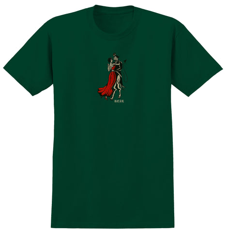 REAL DANCE WITH THE DEVIL TEE FOREST / MULTICOLOR