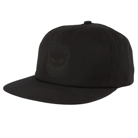 SPITFIRE BIGHEAD SNAPBACK BLACK / BLACK