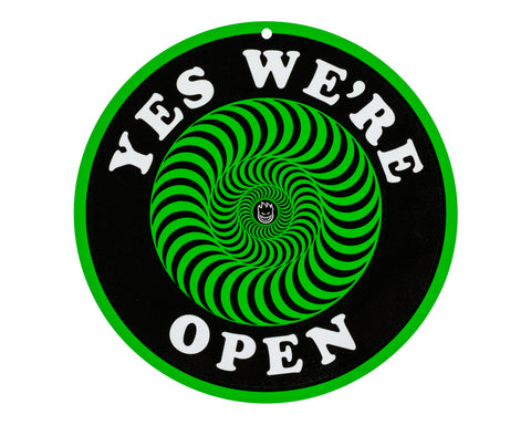 SPITFIRE OG CLASSIC OPEN / CLOSE SIGN