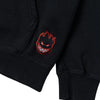 SPITFIRE TEAM LIL BIGHEAD ZIP HOOD BLACK VINTAGE WASH