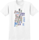 UNITY LABELS TEE WHITE