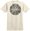 VENTURE GLOBAL TEE CREAM w/ BLACK PRINTS