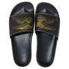 ANTIHERO BASIC EAGLE SLIDE SANDAL BLACK / GOLD