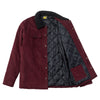 KROOKED SKRIPT JACKET BURGUNDY