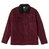 KROOKED SKRIPT JACKET BURGUNDY