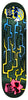 KROOKED WORREST SKULLS AND BOLTS 8.3 TWIN TAIL SLICK
