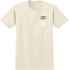 ANTIHERO PIGEON MASH II POCKET TEE NATURAL w/ MULTI COLOR PRINTS