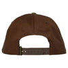 ANTIHERO BASIC EAGLE SNAPBACK BROWN / OLIVE / GOLD