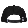 SPITFIRE SAVIE II TAG SNAPBACK BLACK w/ WHITE EMBROIDERY