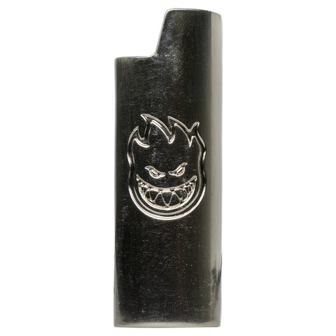 SPITFIRE BIGHEAD LIGHTER SLEEVE BRUSHED SILVER