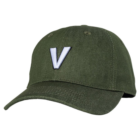 VENTURE RETRO V STRAPBACK OLIVE DENIM