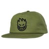 SPITFIRE BIGHEAD SNAPBACK OLIVE RIPSTOP w/ BLACK EMBROIDERY