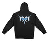 VENTURE AWAKE TEAM HOOD BLACK w/ BLUE & GREY PRINTS