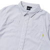 REAL SKYLINE BUTTON UP SHIRT WHITE / NAVY GRAPH CHECK