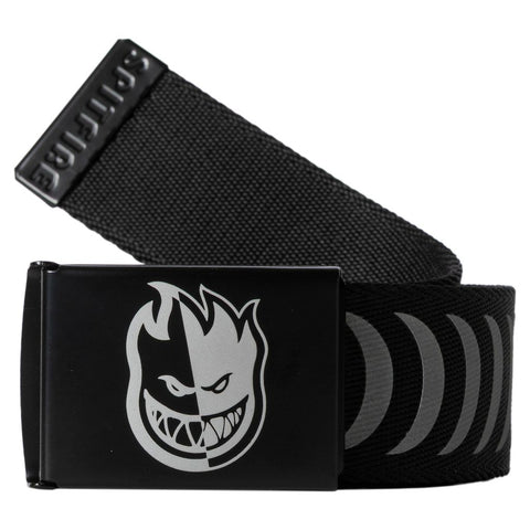 SPITFIRE BIGHEAD SPLIT REFLECTIVE WEB BELT BLACK / REFLECTIVE