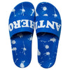 ANTIHERO DAMN YOU SLIDE SANDAL BLUE / WHITE