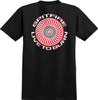 SPITFIRE CLASSIC '87 SWIRL LTB YOUTH TEE BLACK w/ WHITE & RED PRINTS