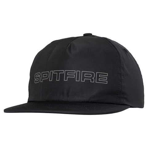 SPITFIRE CLASSIC '87 SCRIPT BIGHEAD SPLIT SNAPBACK BLACK / REFLECTIVE
