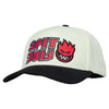 SPITFIRE STACKED SNAPBACK OFF WHITE / BLACK