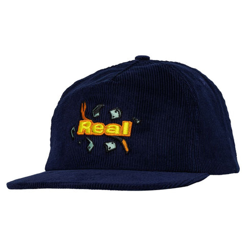 REAL DEKNOBBER SNAPBACK NAVY