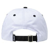 THUNDER BOLT SCRIPT STRAPBACK WHITE / BLACK