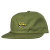 KROOKED EYES SNAPBACK OLIVE / YELLOW