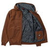 SPITFIRE LTB ARCH EMB JACKET DARK BROWN