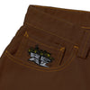 REAL SKYLINE TWILL SHORT BROWN
