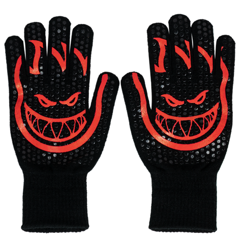 SPITFIRE BIGHEAD KNIT GLOVES BLACK / RED