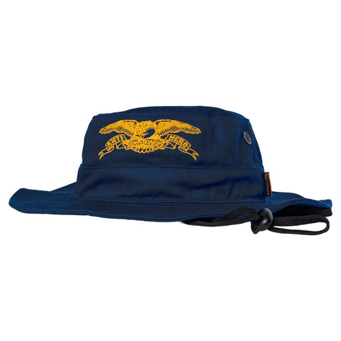 ANTIHERO BASIC EAGLE BOONIE HAT NAVY / ORANGE