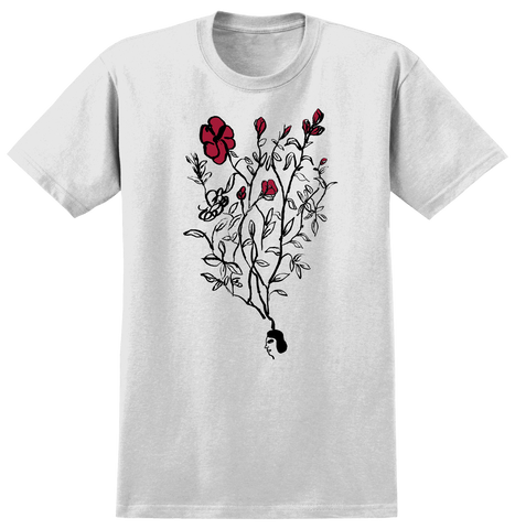 THERE LEAVING TEE WHITE