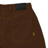 REAL SKYLINE TWILL SHORT BROWN