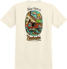 ANTIHERO FREELOADER POCKET TEE NATURAL w/ MULTI COLOR PRINTS