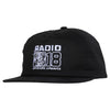 ANTIHERO RADIO 18 SNAPBACK BLACK / WHITE