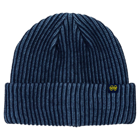 KROOKED EYES CLIP CUFF BEANIE NAVY / BLUE / YELLOW
