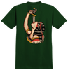 REAL SWORD SWALLOWER TEE FOREST w/ MULTI COLOR PRINTS
