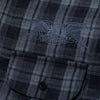 ANTIHERO HECHO POR SKATE JACKET NAVY PLAID w/ NAVY LINING
