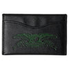 ANTIHERO BASIC EAGLE CARDHOLDER WALLET BLACK / OLIVE