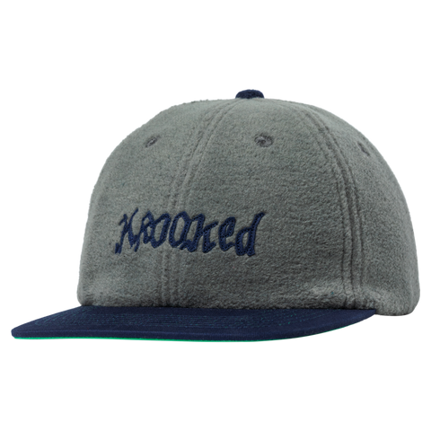 KROOKED DOUBLE OK SCRIPT STRAPBACK GREY / NAVY